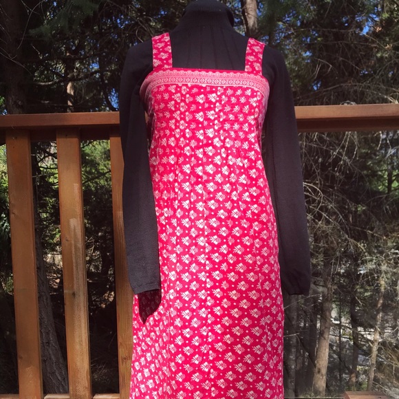 Vintage red dress - Picture 7 of 8